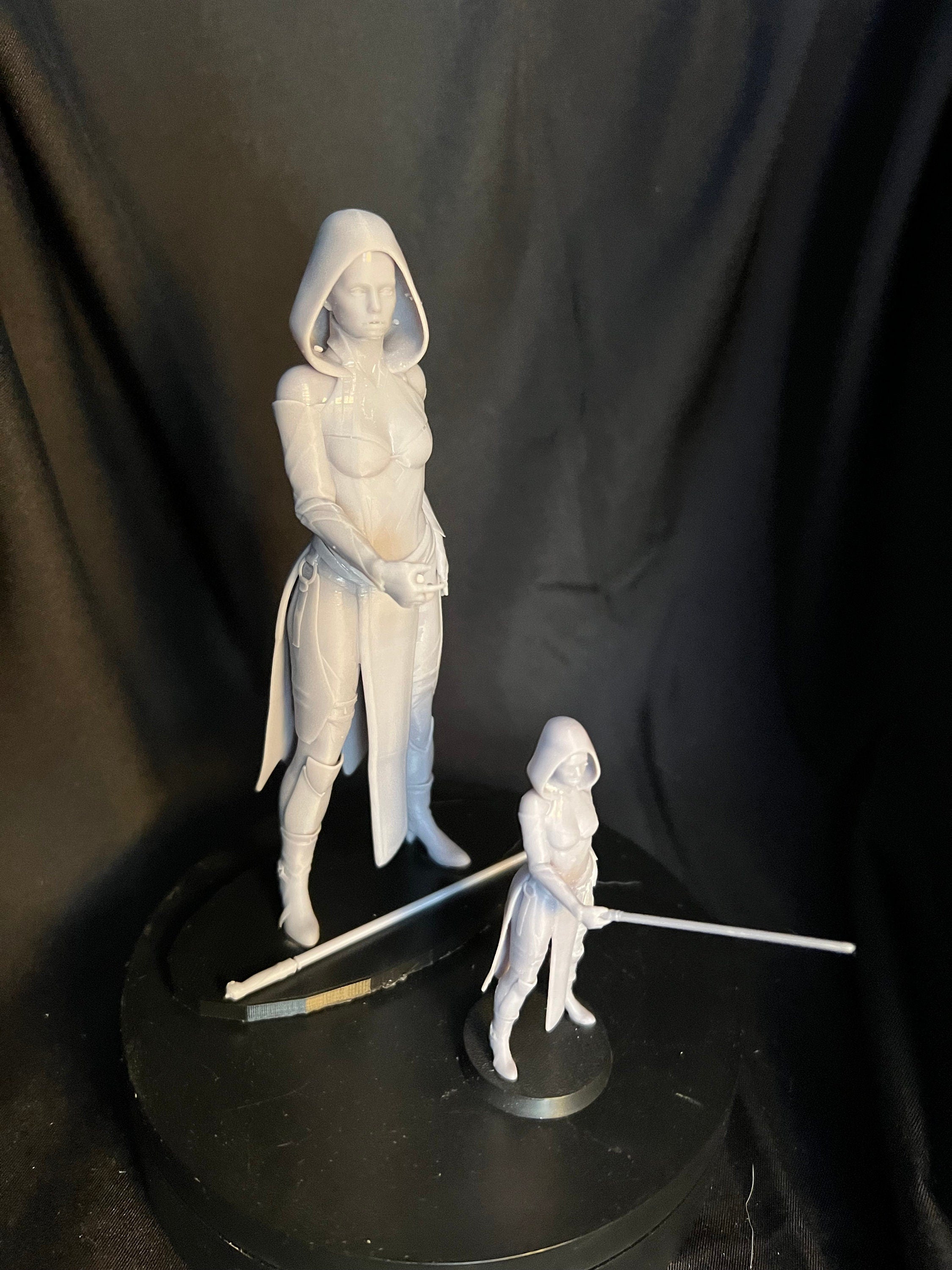 Evil Space Wizard Female / Sexy Science Fiction Female Figure