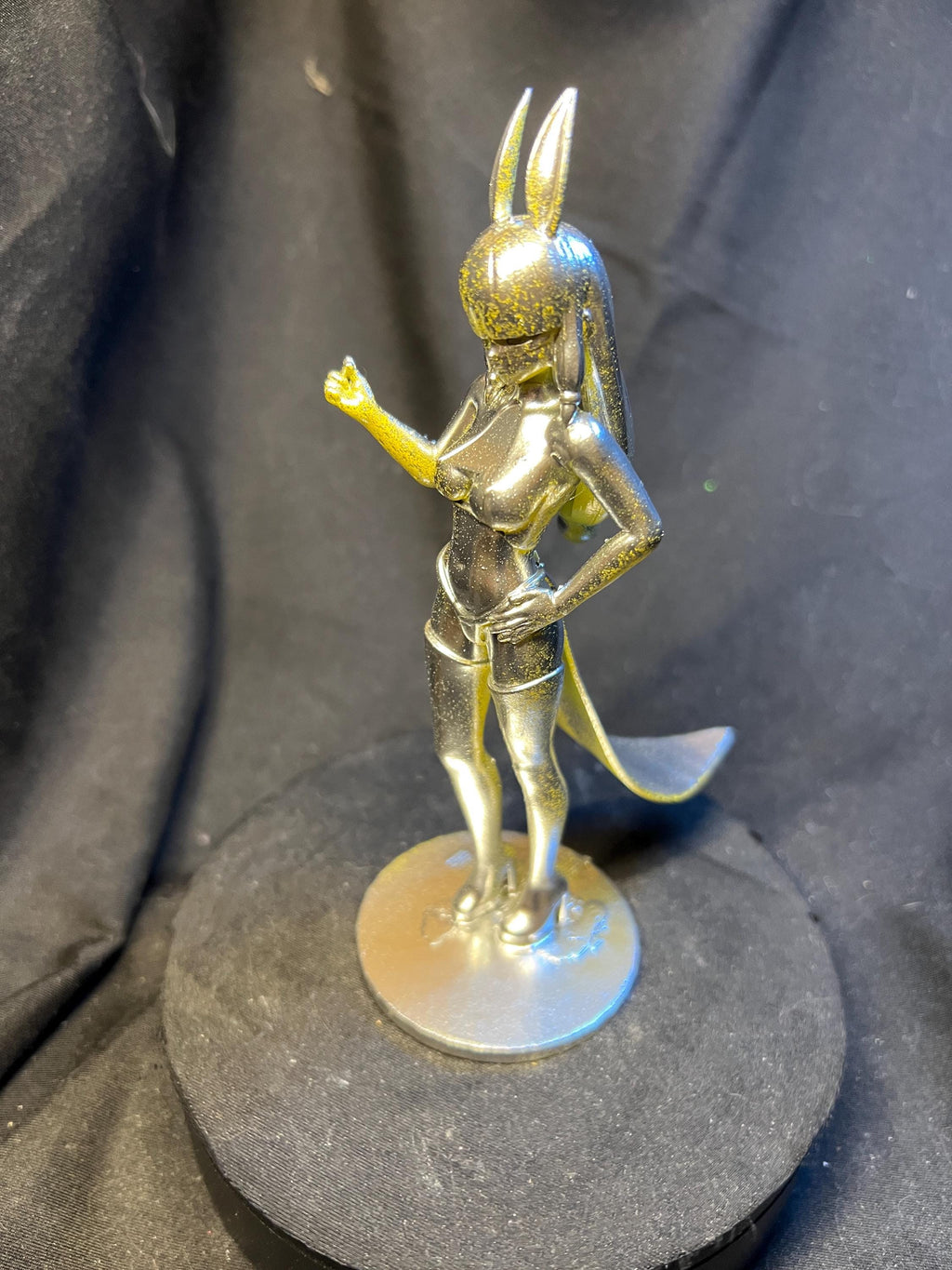 Seductive Superhero Bunny Girl Stylized Furry Heroine