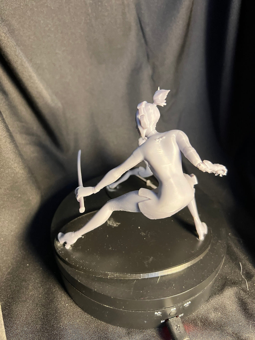 Cyborg Ninja Woman / Future Fantasy Warrior Figure