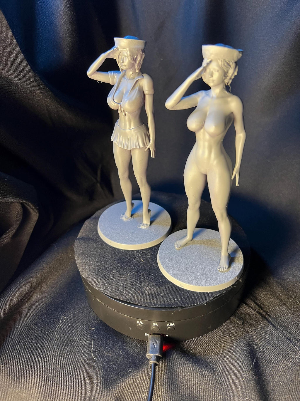 Sexy Sailor Woman Figure / Clothed or Nude Model