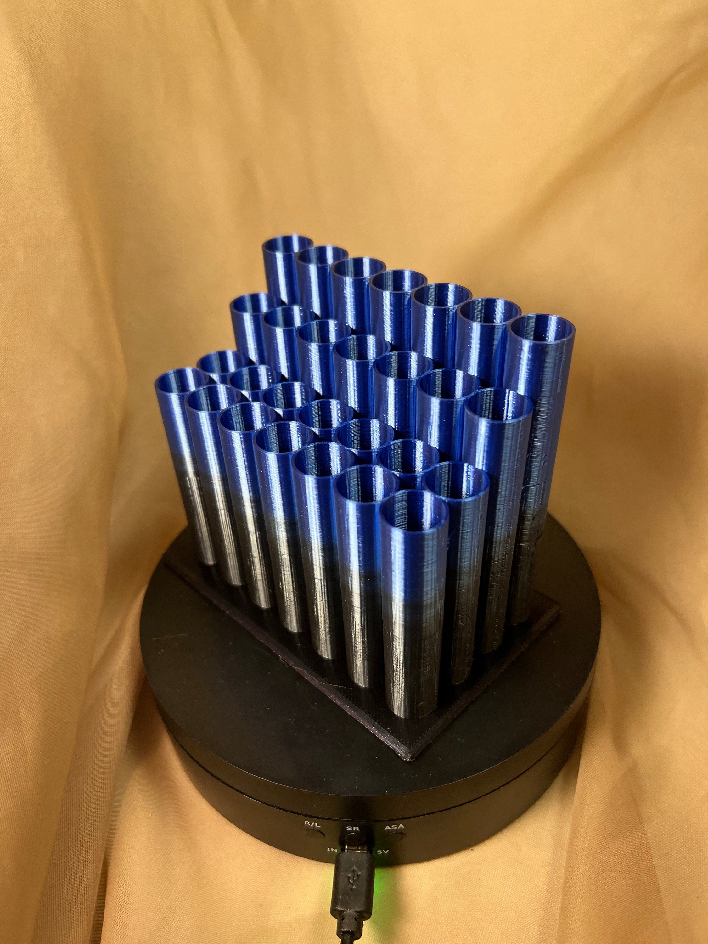 Tubular Brush Holder / Pencil Desktop Holder
