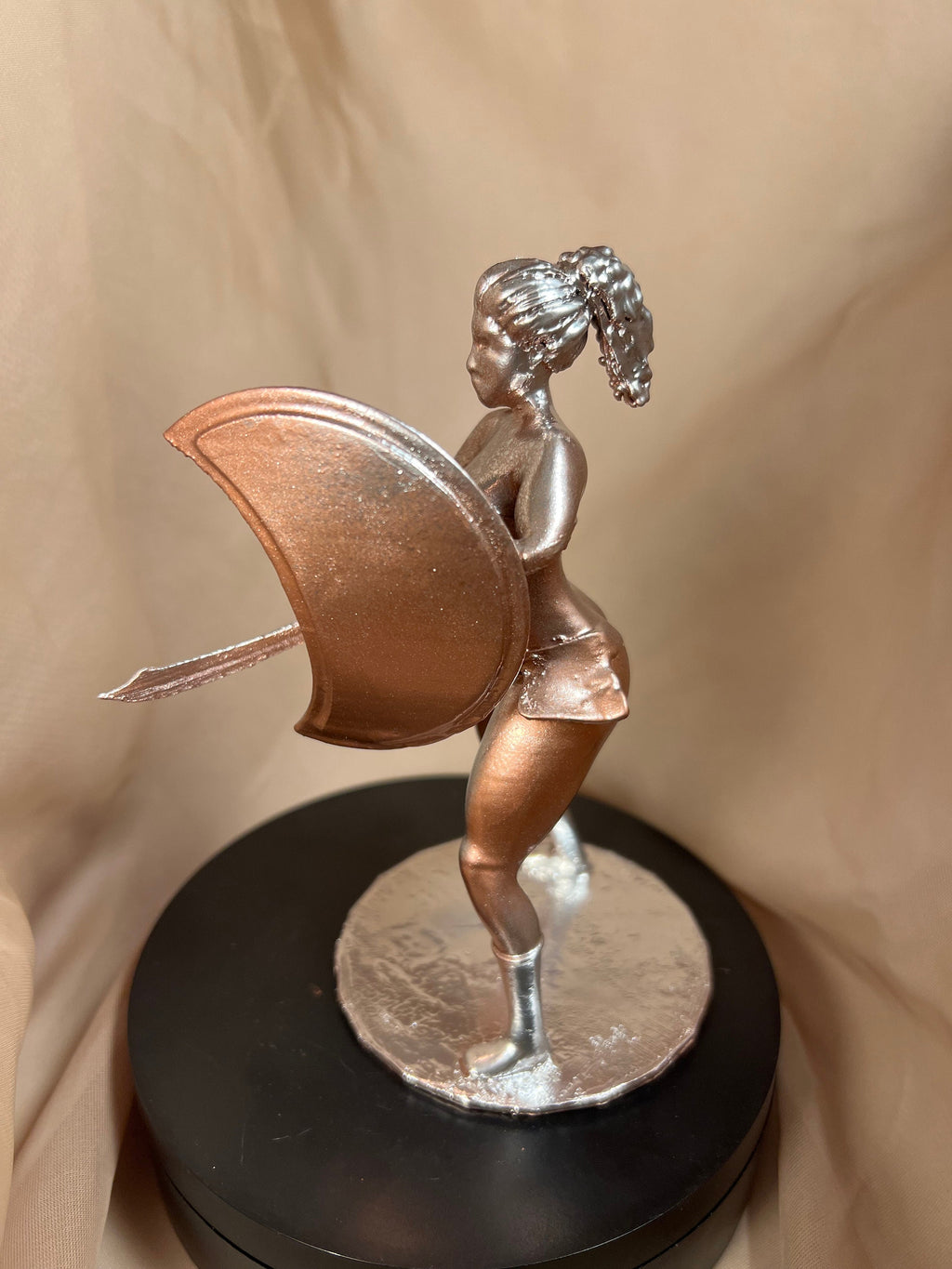 African Warrior Woman / Fierce Fighter Girl