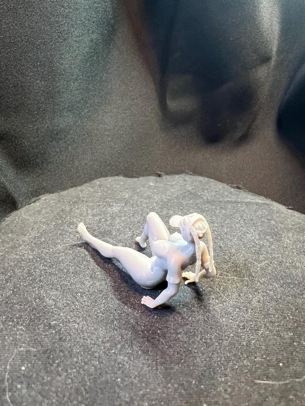 Curvy Nude Woman Loba Reclining