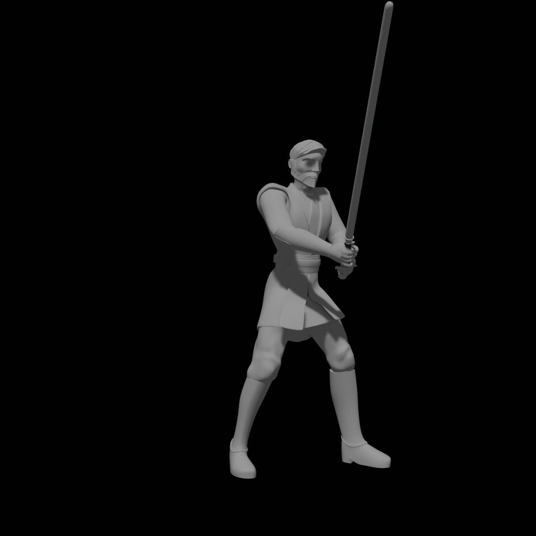 Space Wizard Hero | Sci-Fi Cartoon-Inspired 3D Model