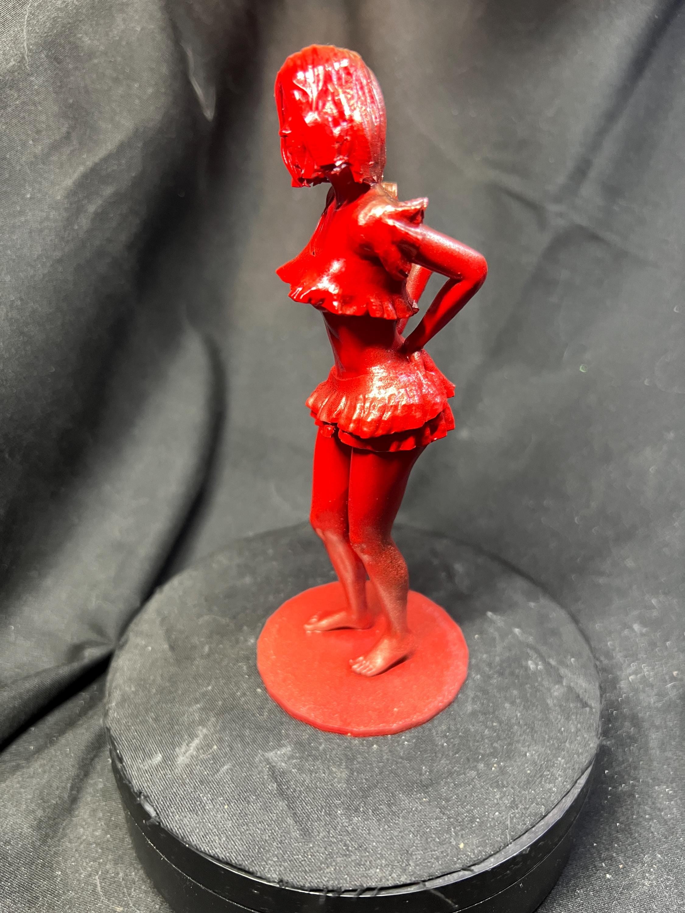Sexy Girl in a Skimpy Outfit – Stylized 3D Figure