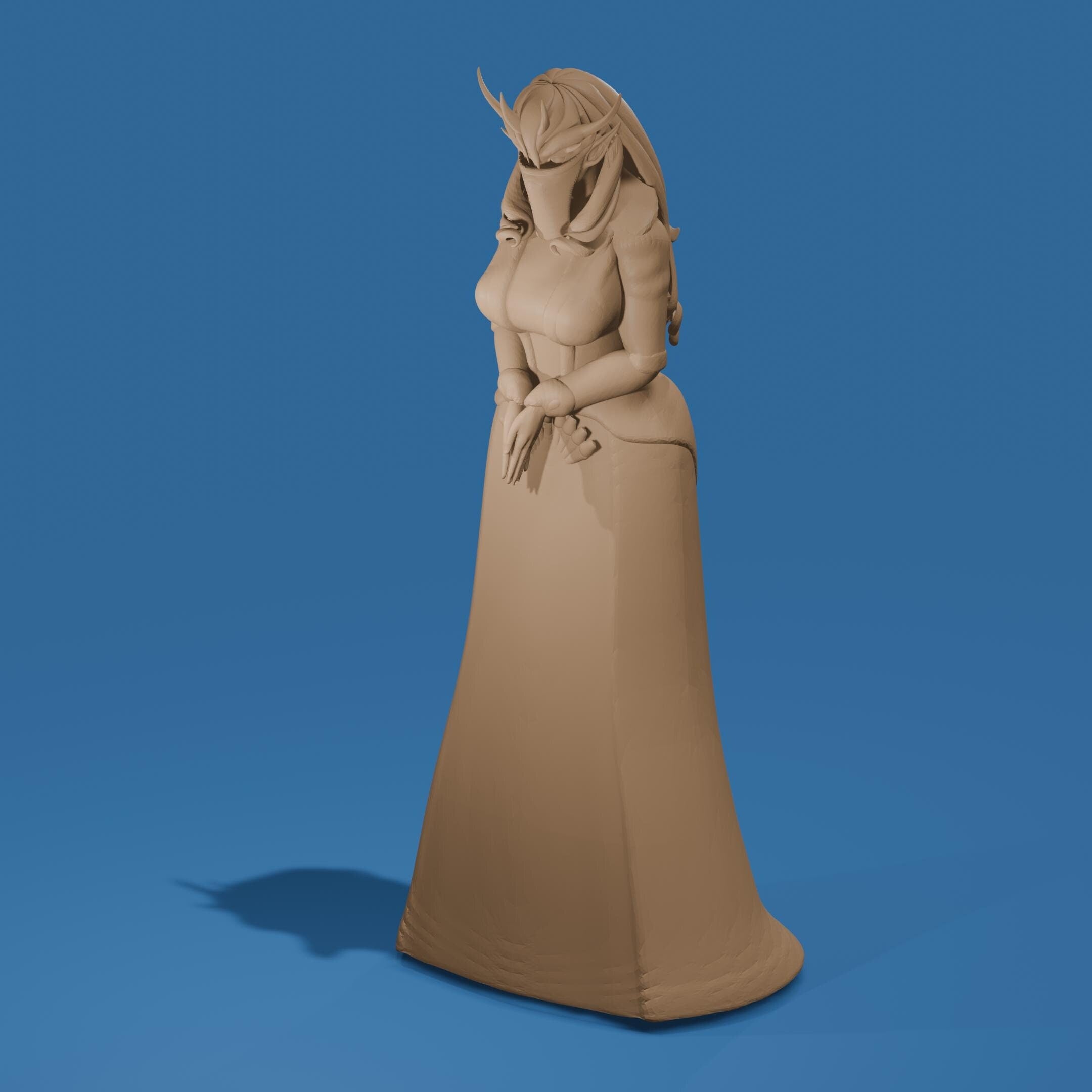 Kasidora From Subverse // Sexy Woman Figure