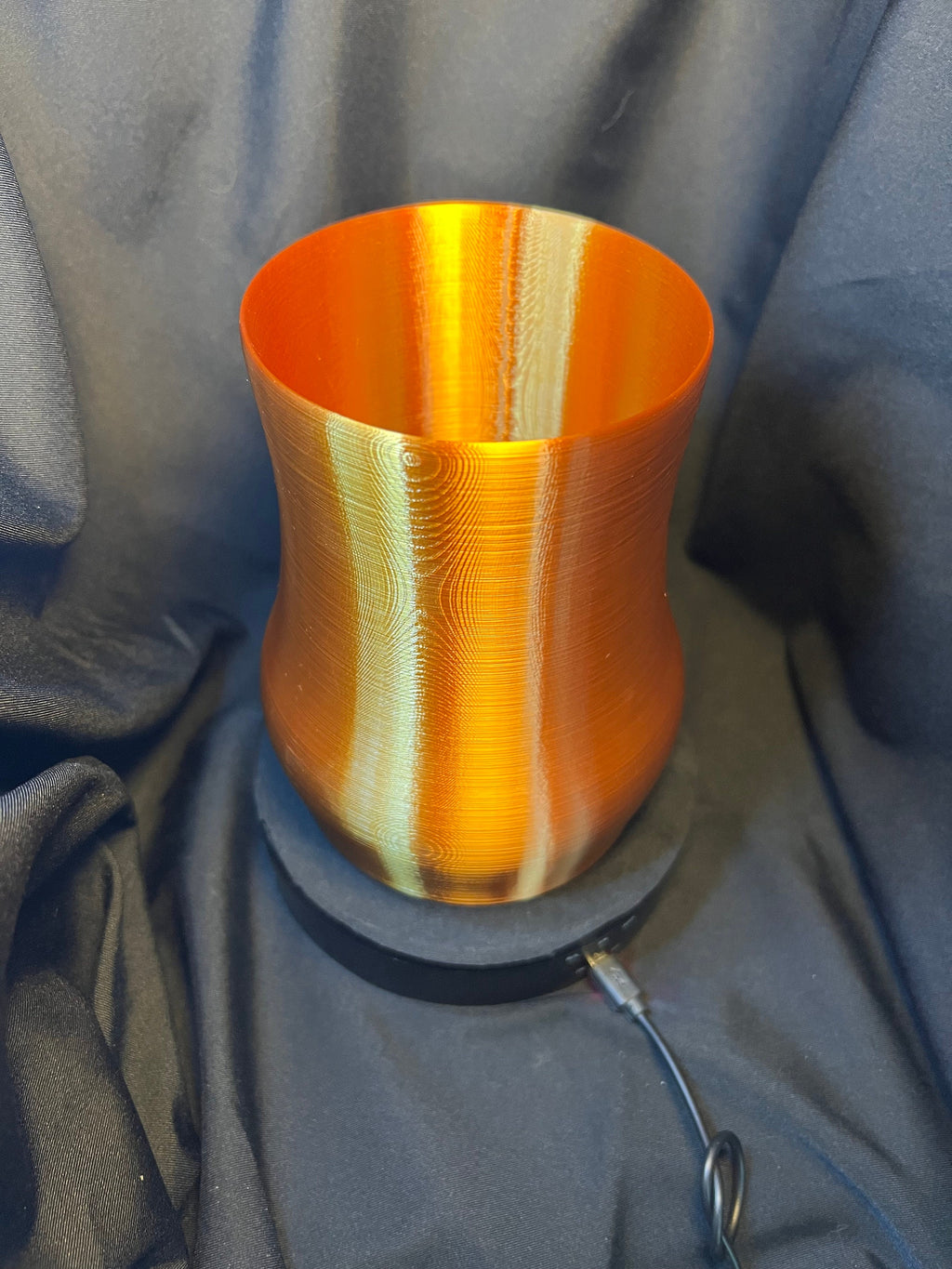 Decorative Smooth-Sided Vase