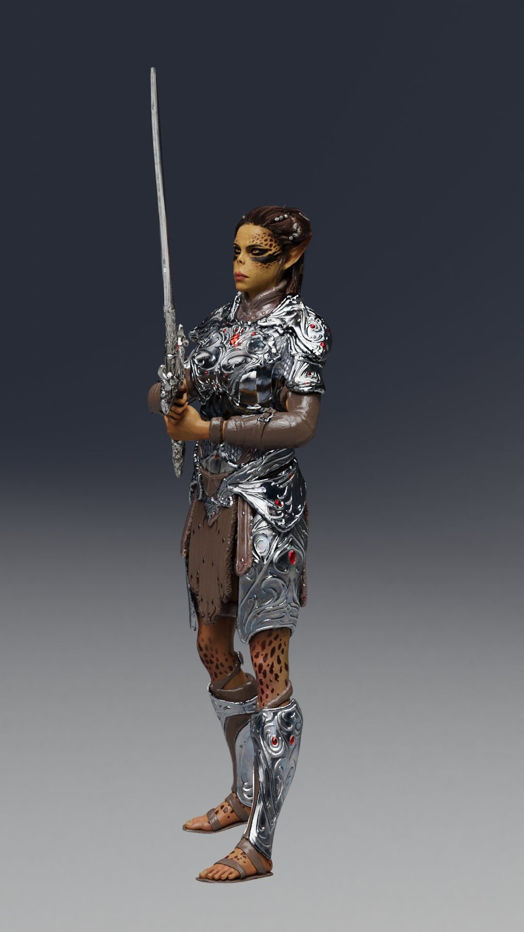 Lae'zel from Baldurs Gate 3 Figure