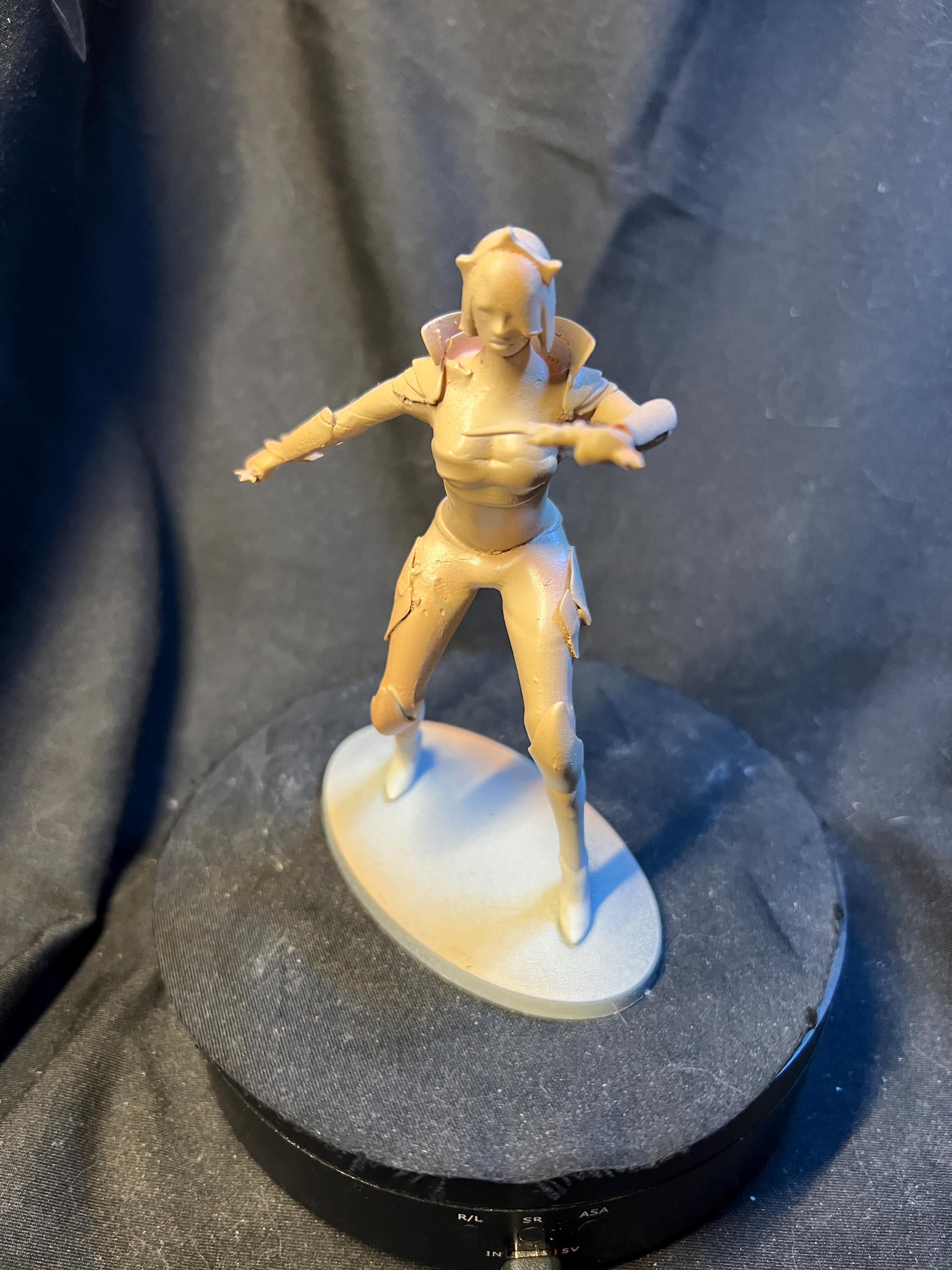 Vampire Rogue 3d Printed Fantasy Figure