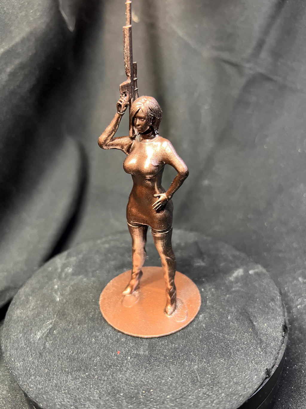 Deadly Beauty with Sniper Rifle – Action Heroine Figure