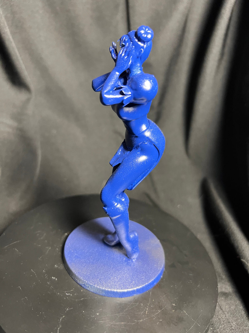 Chun-Li Figurine: 5" Unpainted Street Fighter Miniature