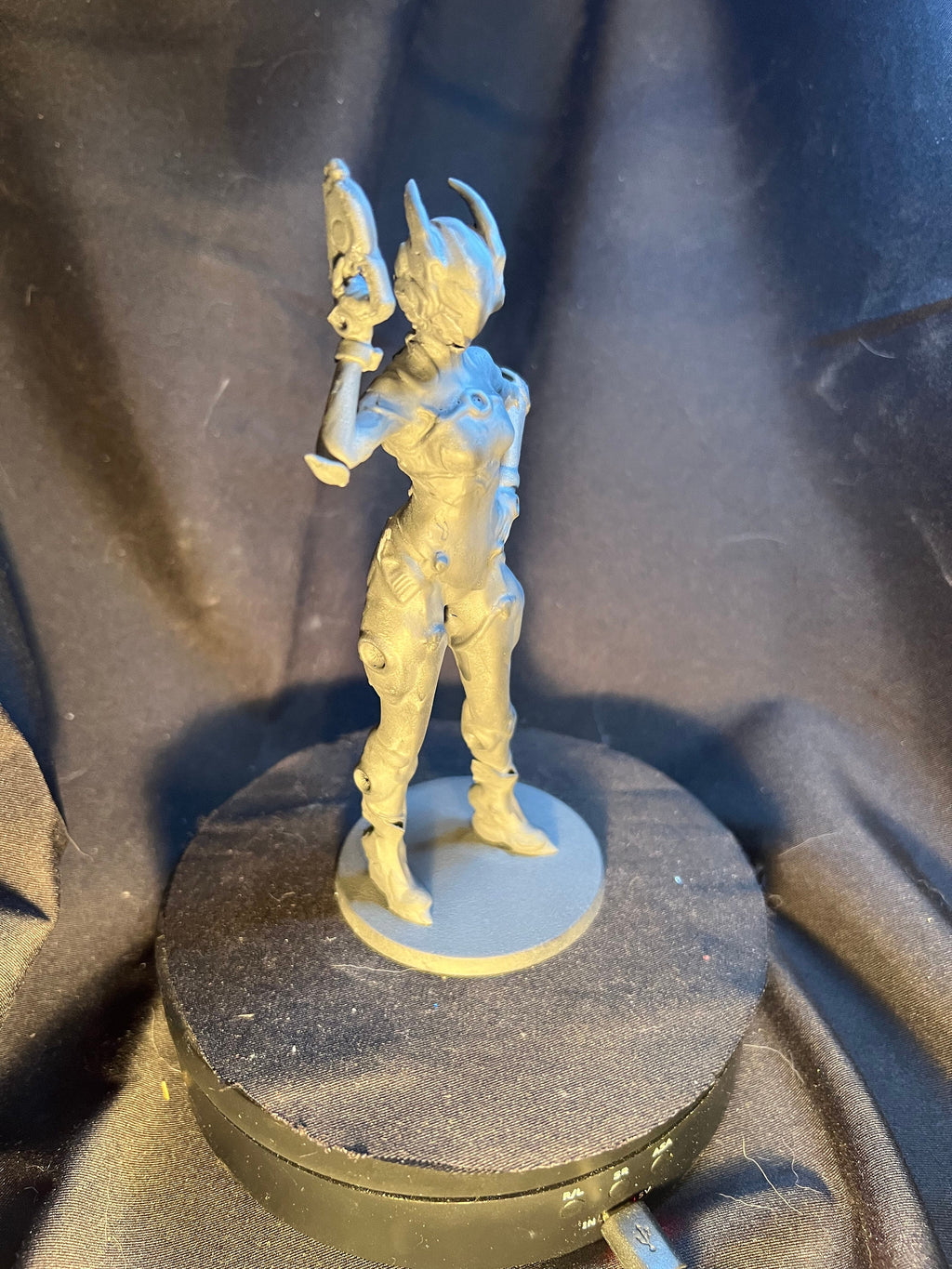 Sci-fi Bunny Figure / Video Game Character