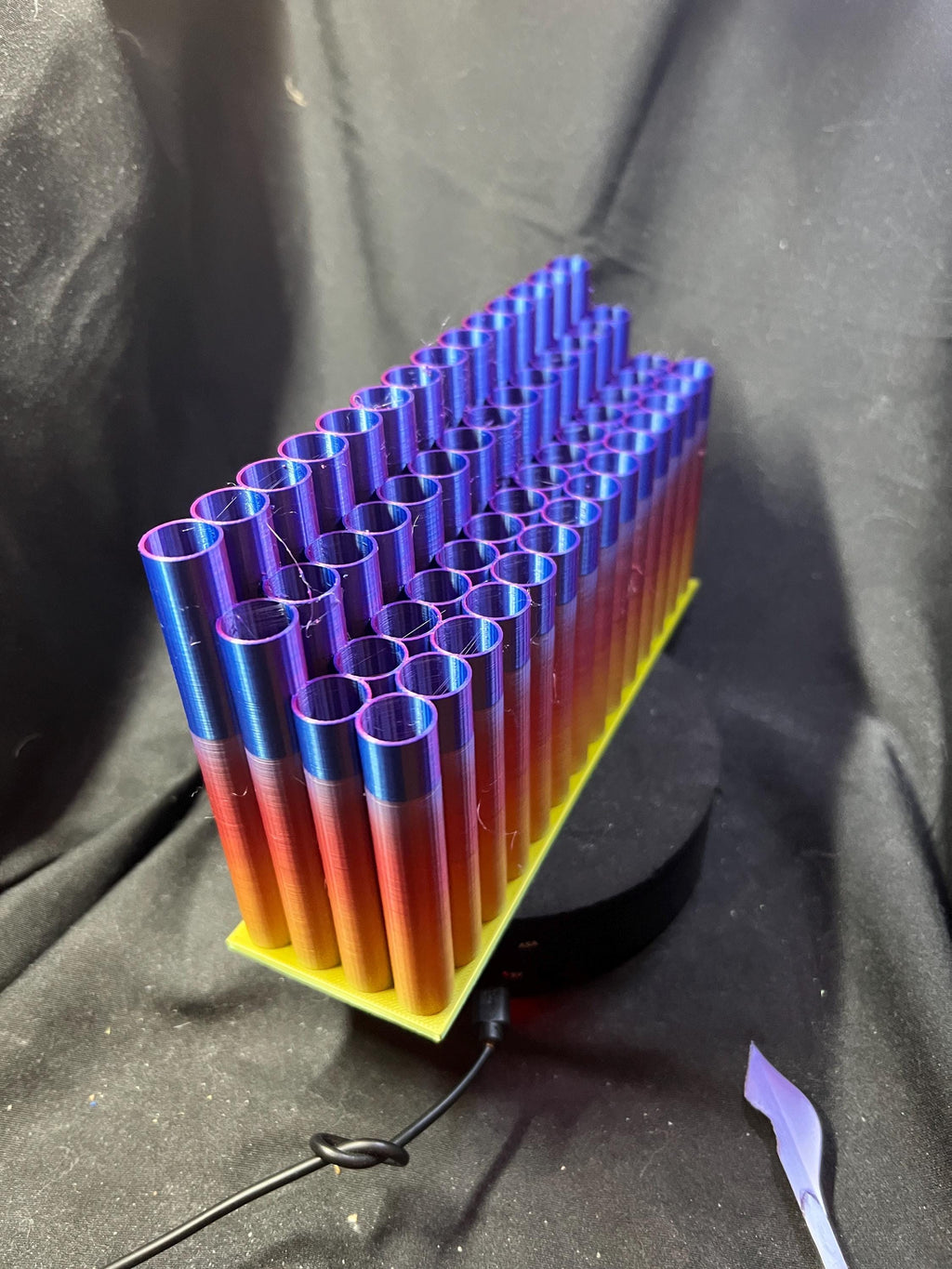 56 slot Tubular Brush Holder / Pencil Desktop Holder