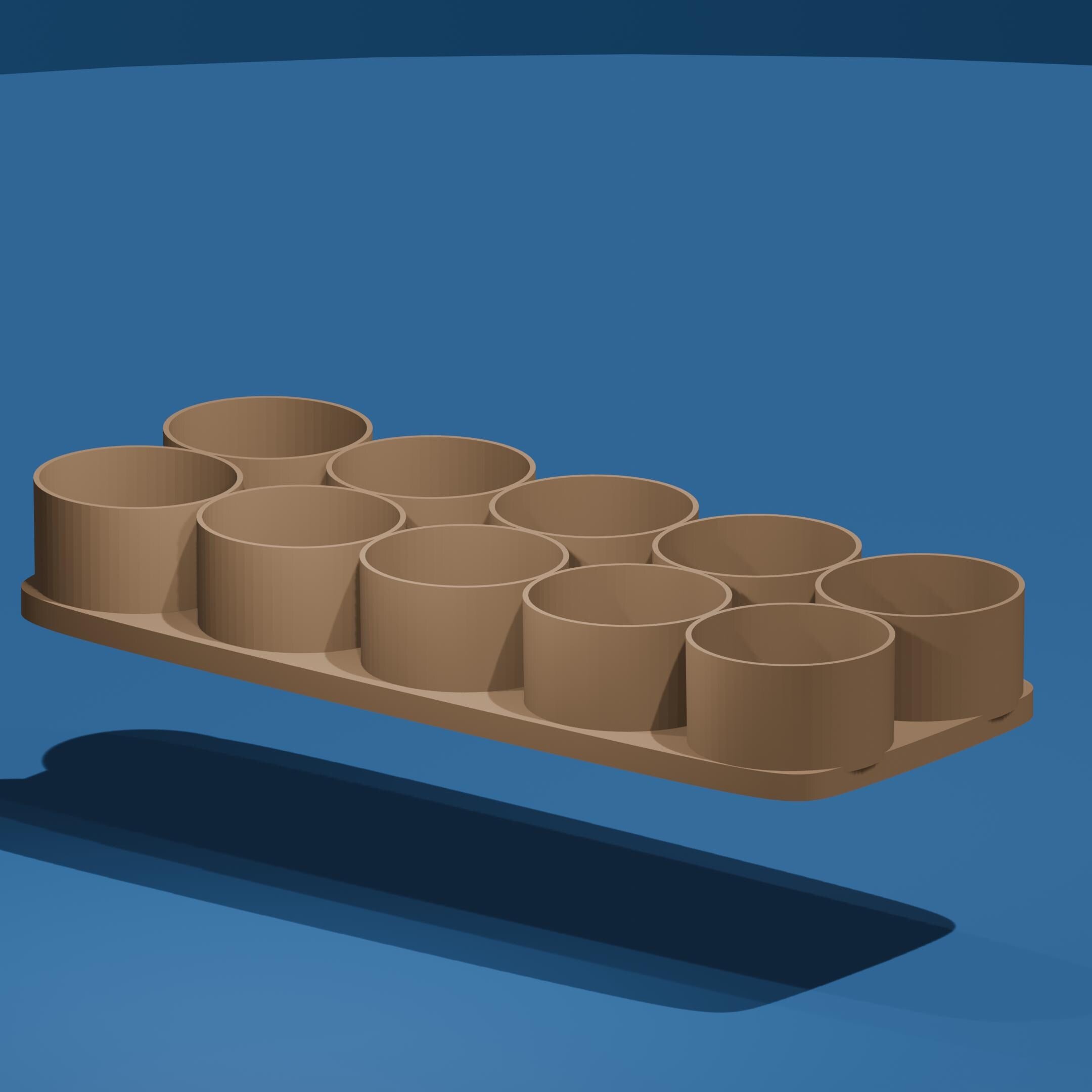 Mini Paint Jar Holder