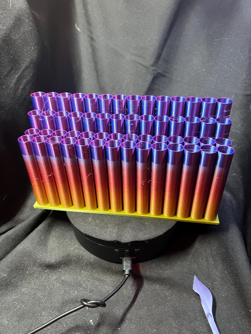 56 slot Tubular Brush Holder / Pencil Desktop Holder