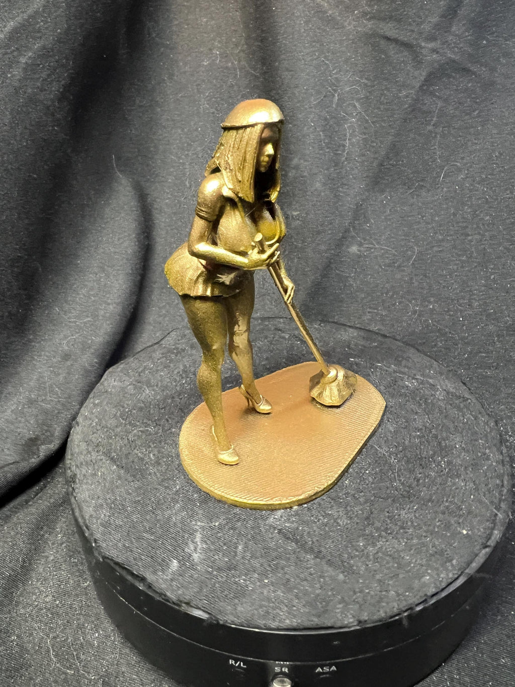 Sexy Sailor Girl Mopping the Deck Collectible Figure