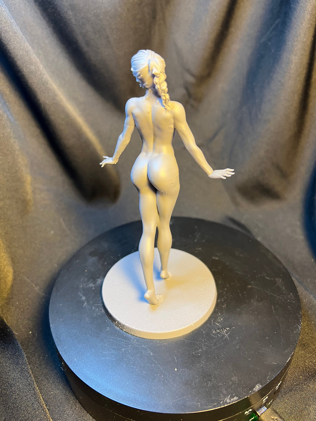 Dancing Woman Figurine, Elegant Pose, 4 inches Tall