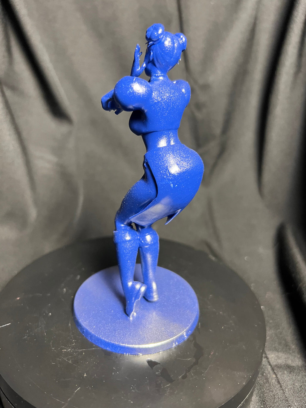 Chun-Li Figurine: 5" Unpainted Street Fighter Miniature