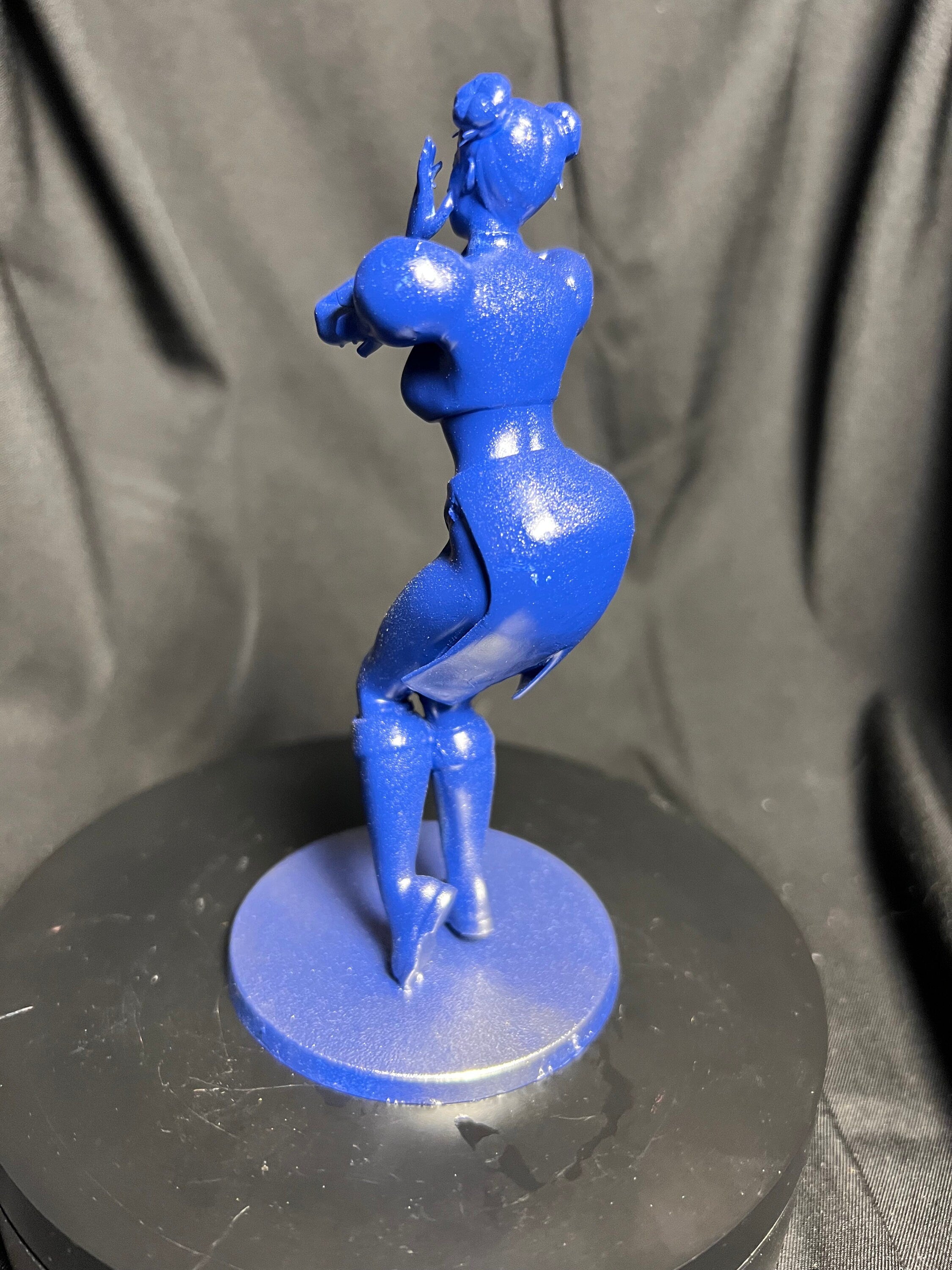 Chun-Li Figurine: 5" Unpainted Street Fighter Miniature