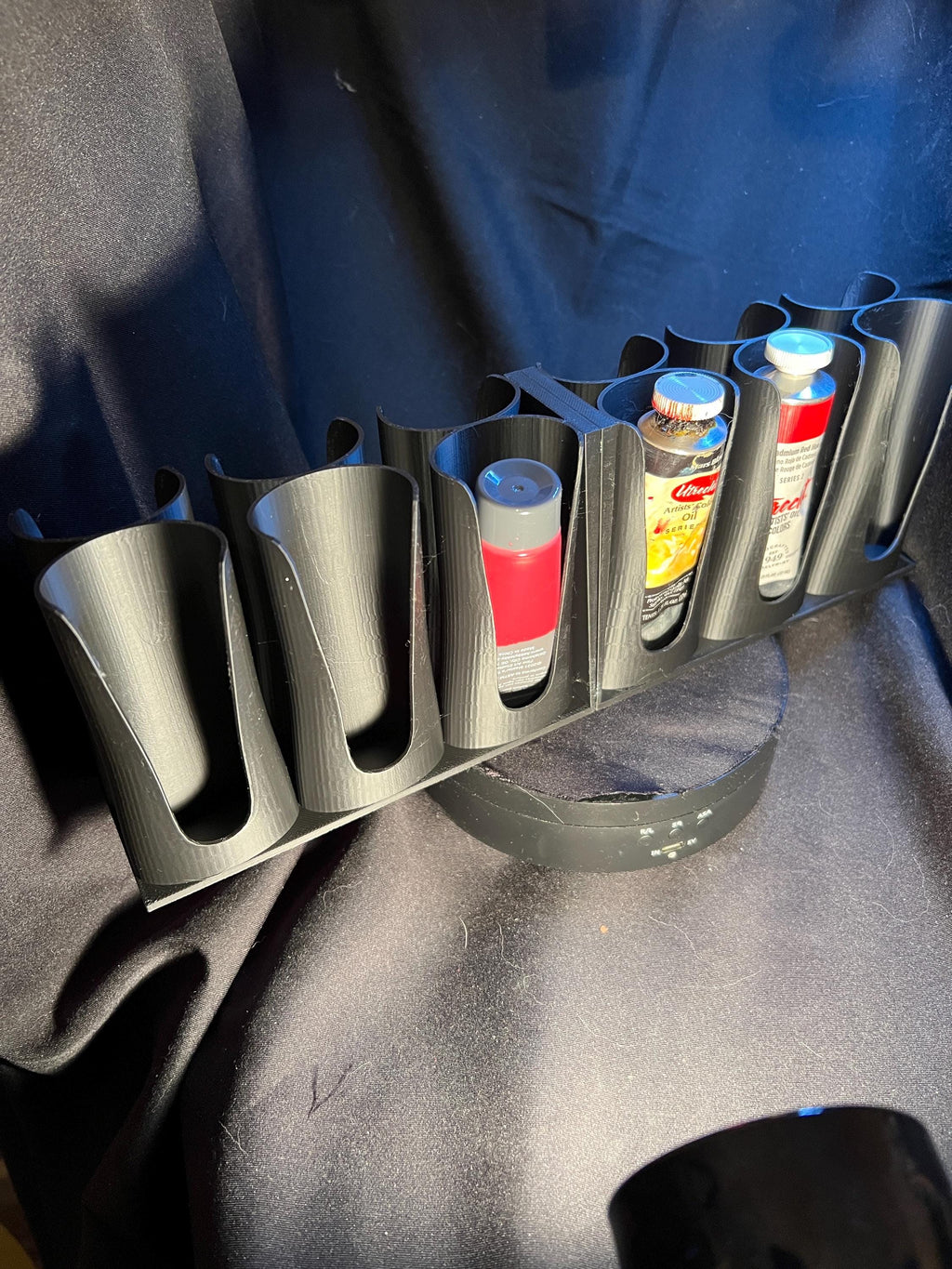 Paint Tube Holder: 12-Slot Organizer for 37ml Tubes