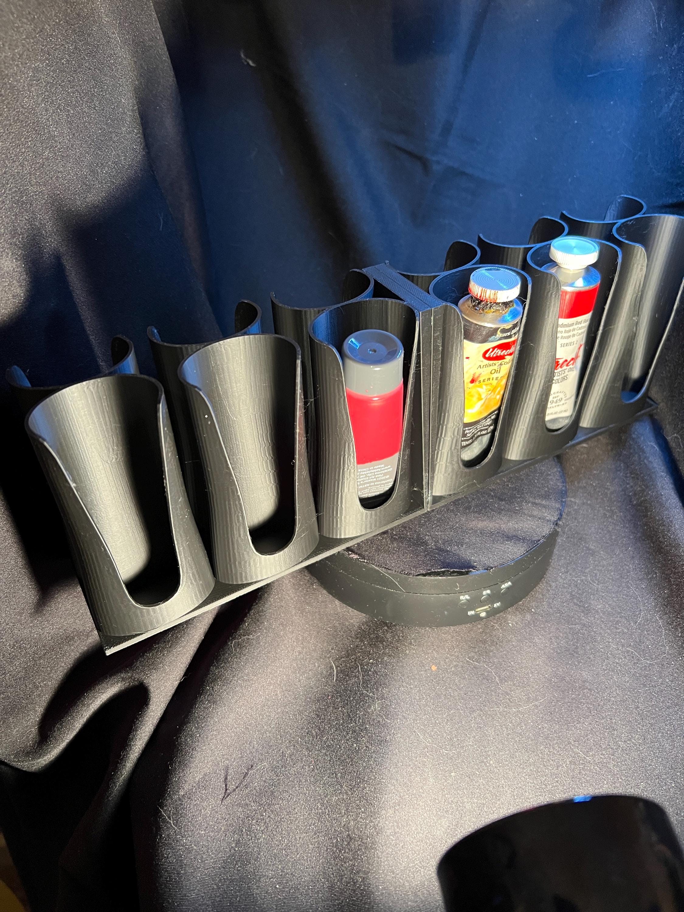 Paint Tube Holder: 12-Slot Organizer for 37ml Tubes