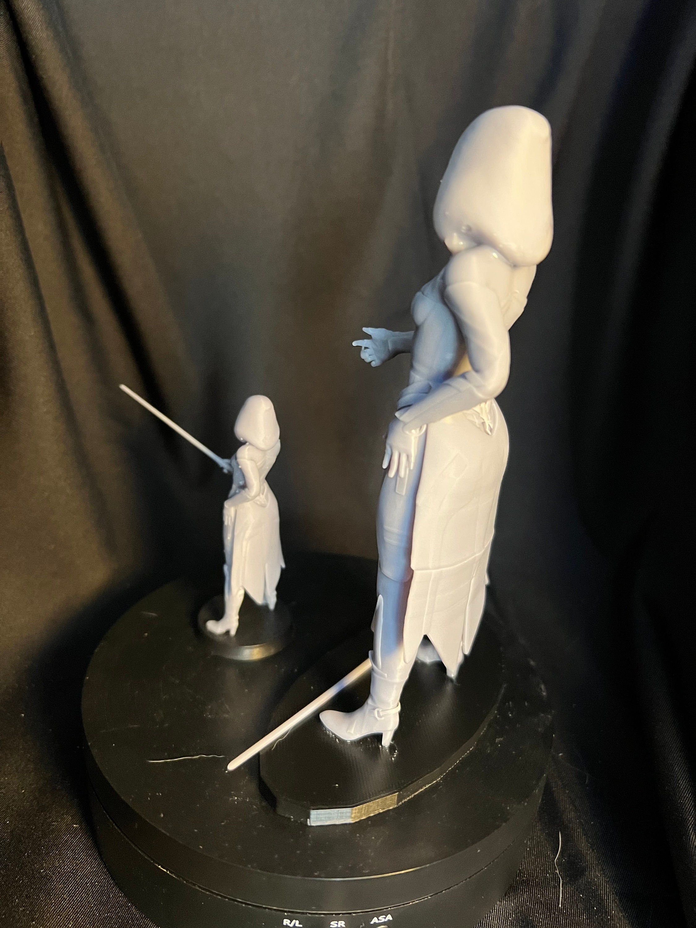 Evil Space Wizard Female / Sexy Science Fiction Female Figure