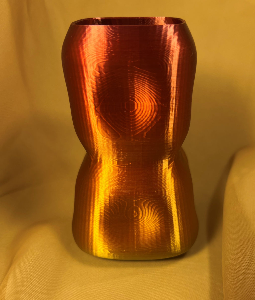 Rounded Cubes Pencil Holder / Brush Holder