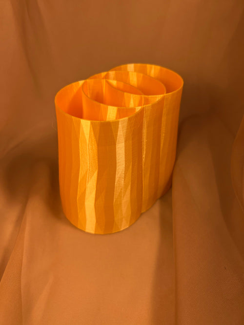 3 way Divided Pencil Holder/ Desktop Pen Holder