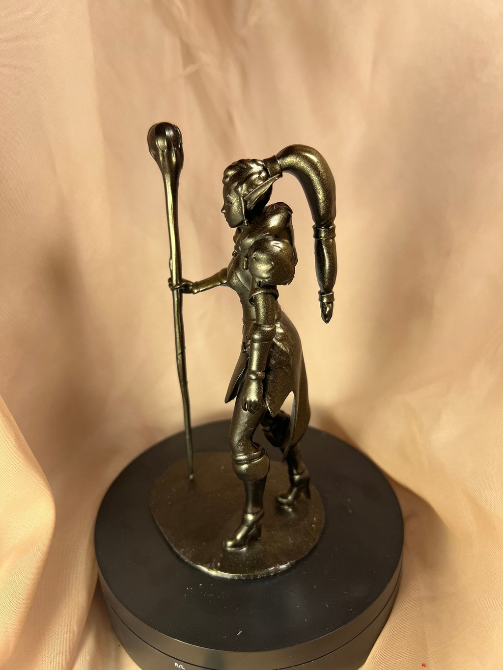 Elf Mage Figure / Elven Wizard Woman Model