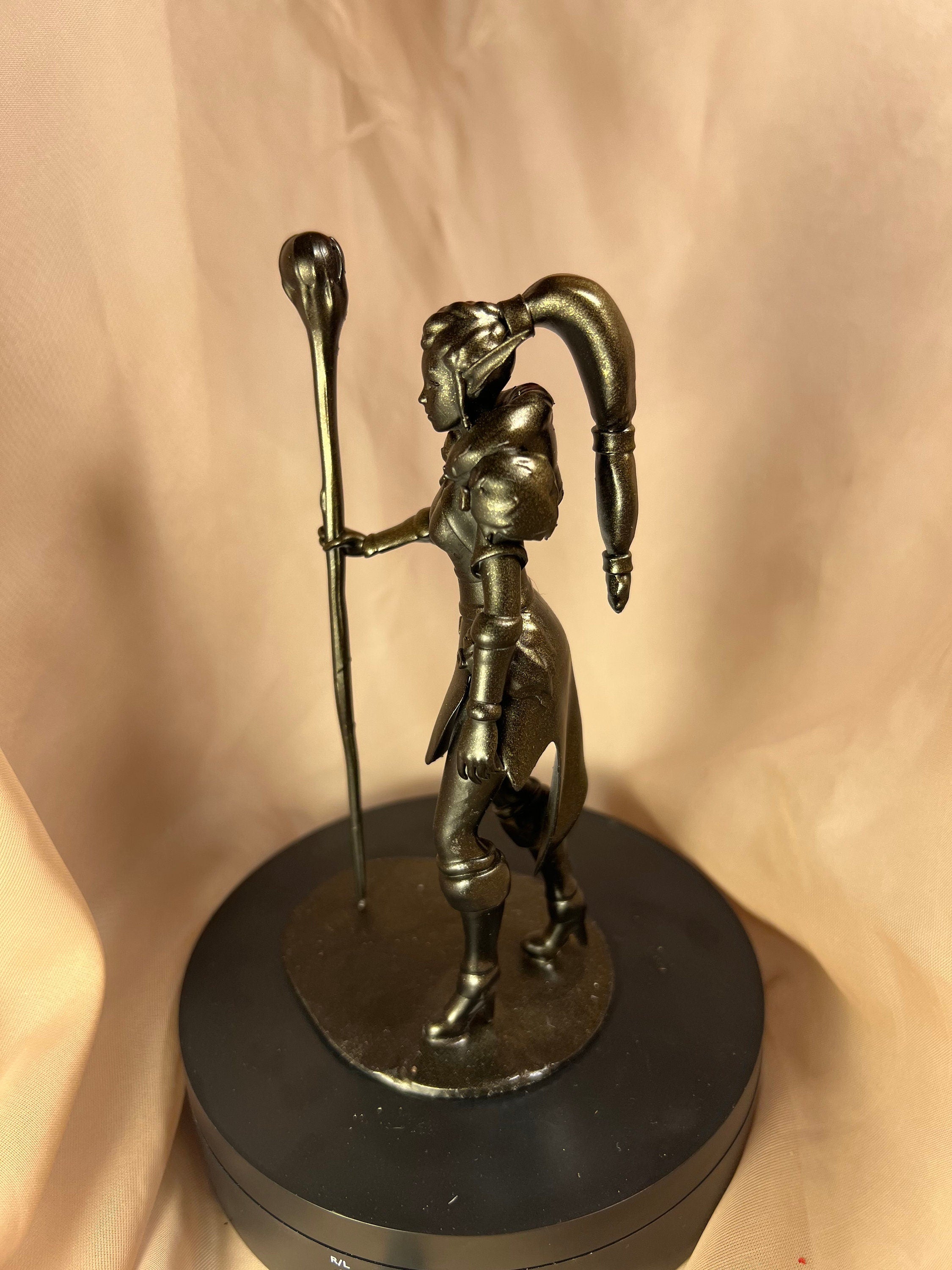 Elf Mage Figure / Elven Wizard Woman Model