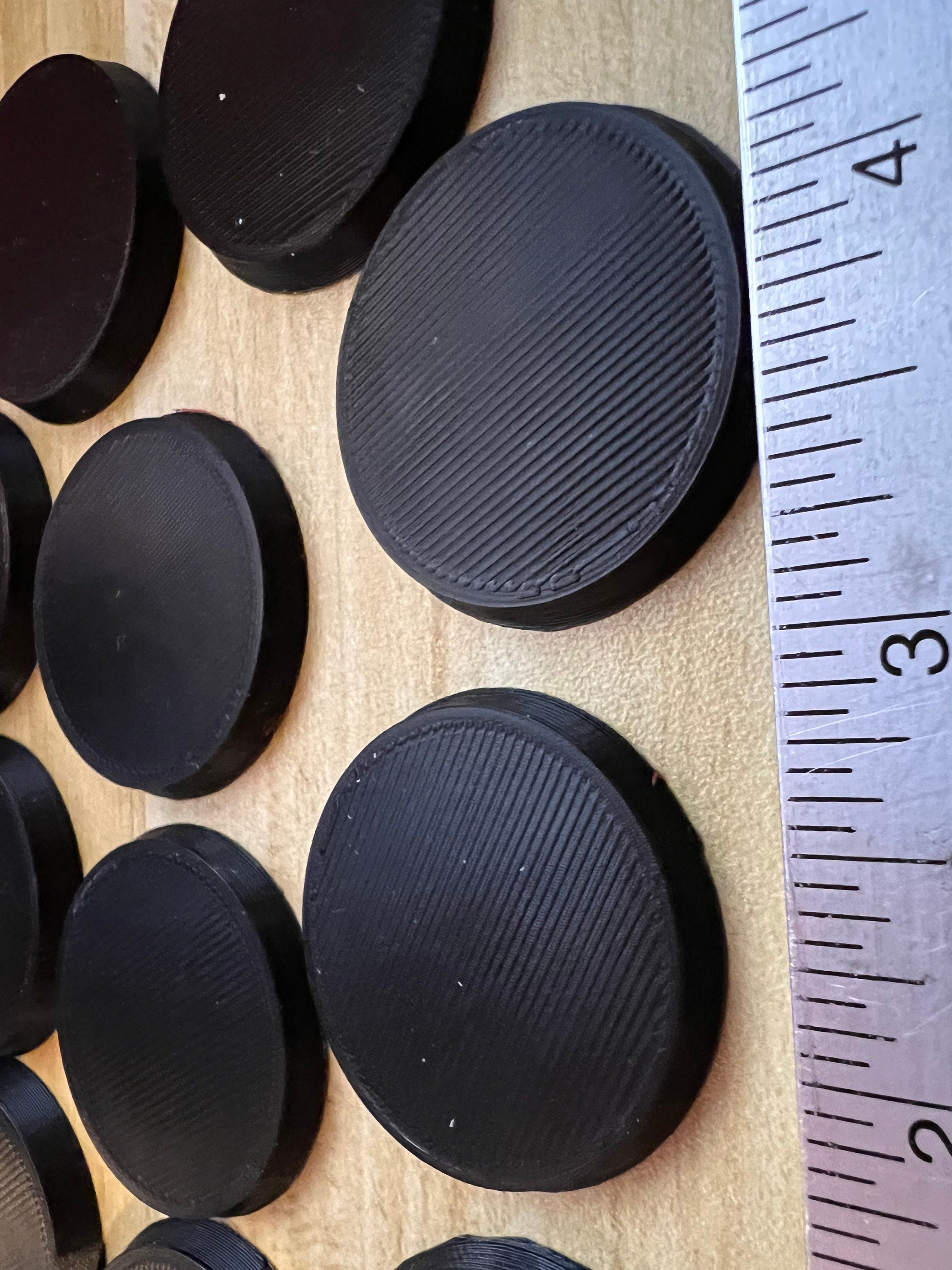 Mini base in a pack of 10 for desktop game figures