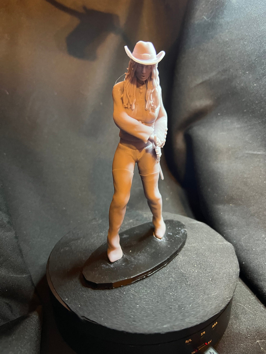 Swashbuckling Girl Figure / Pirate Woman Model