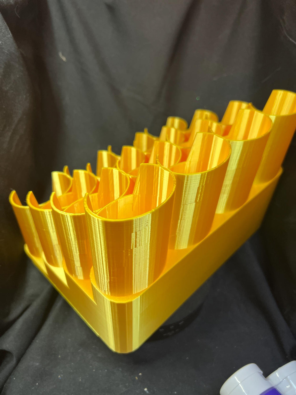 16 Slot Stepped Paint Tube Holder for 4 oz/120 ml Tubes