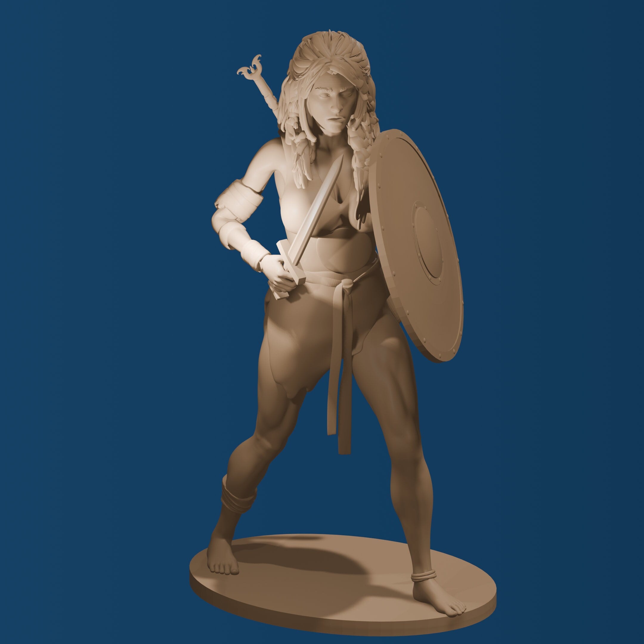 Freya Norse Goddess Model / Warrior Queen Figure NSFW