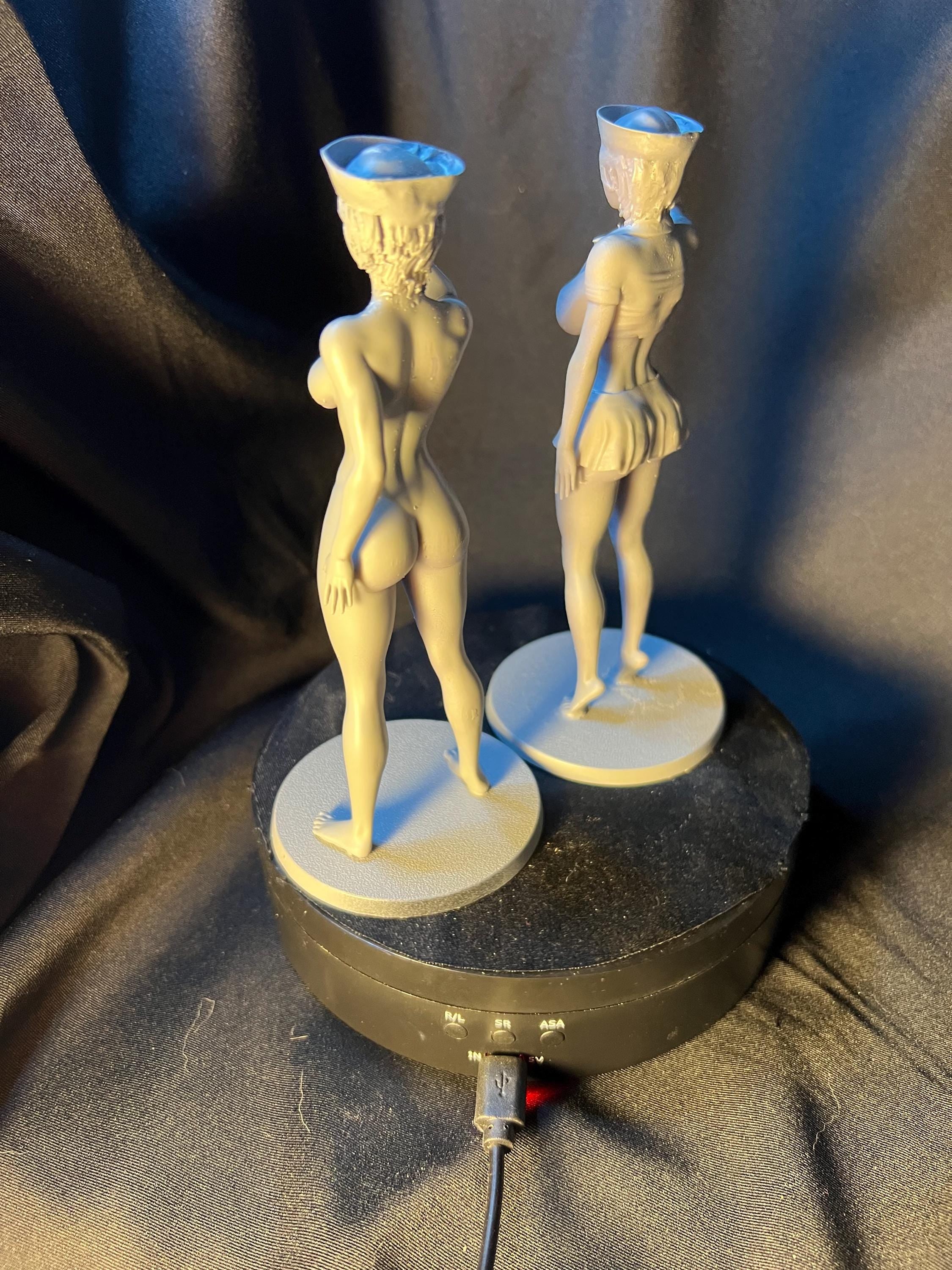 Sexy Sailor Woman Figure / Clothed or Nude Model