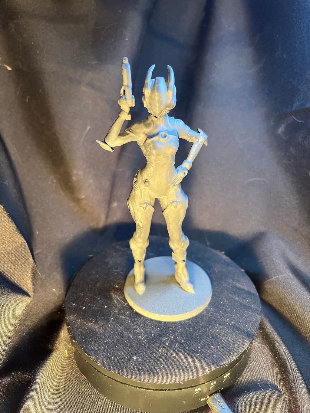 Sci-fi Bunny Figure / Video Game Character