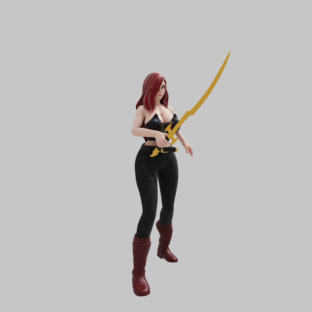 Sexy Sword Woman