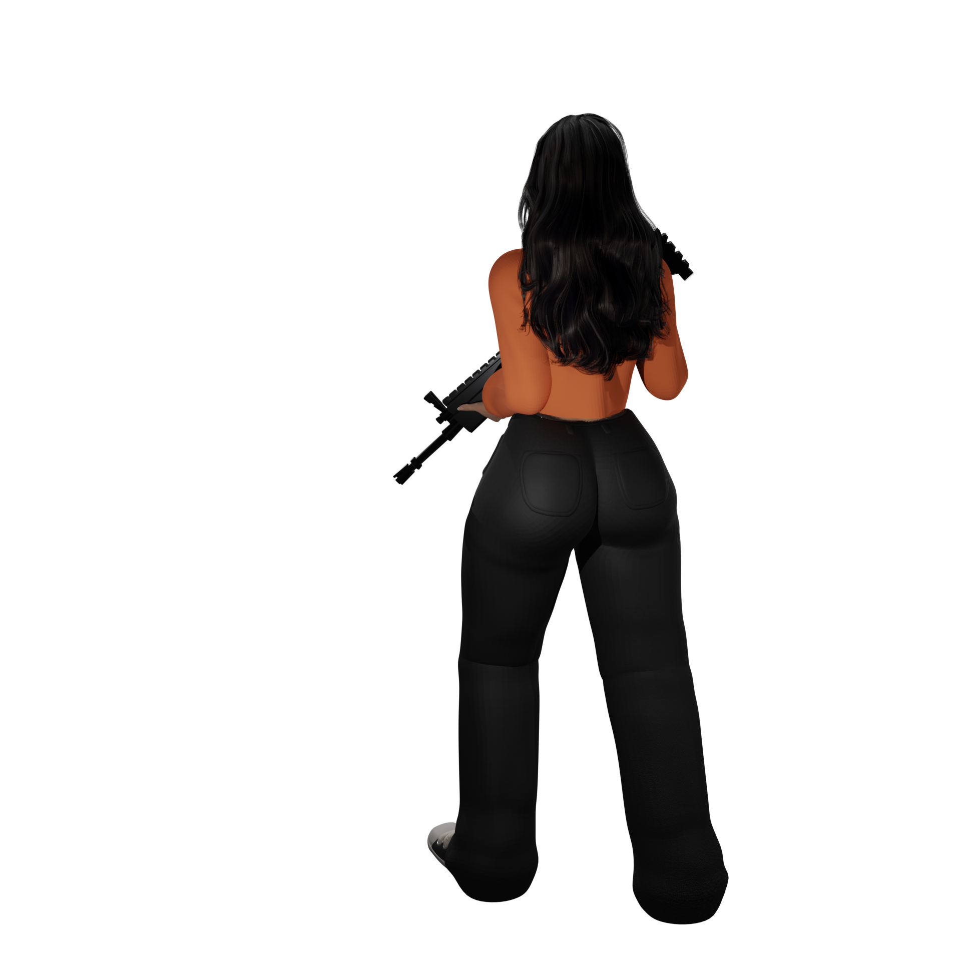Insurgent Fighter Woman