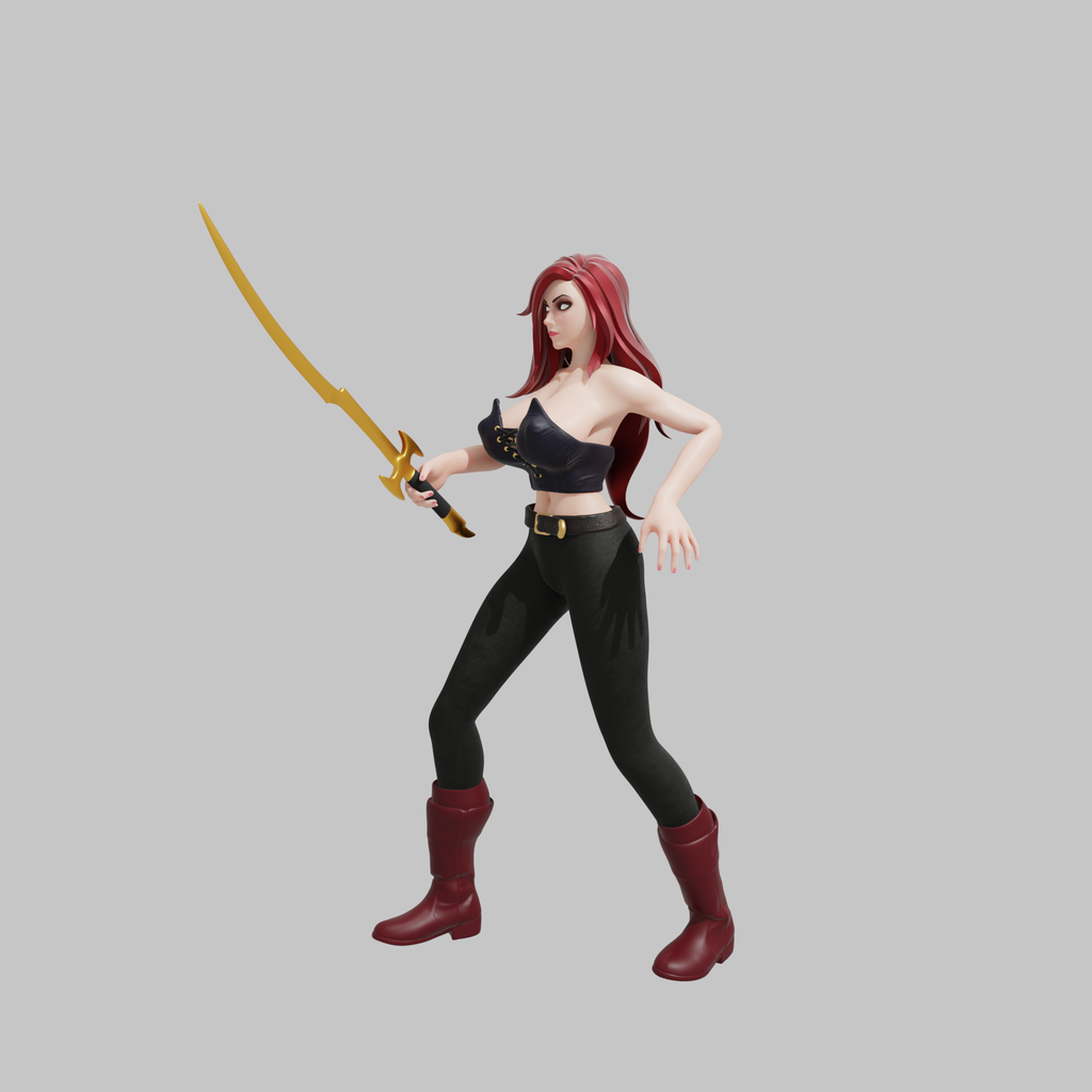 Sexy Sword Woman