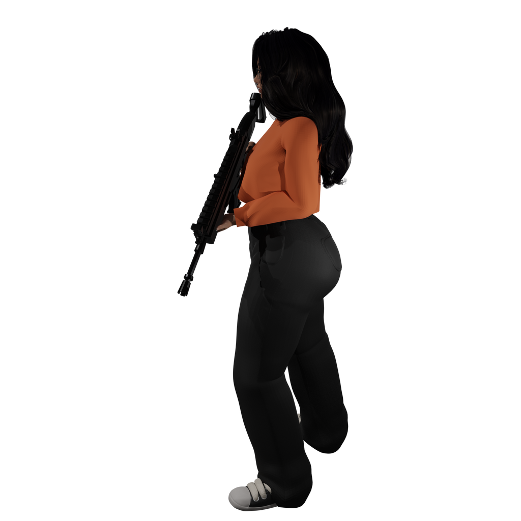 Insurgent Fighter Woman