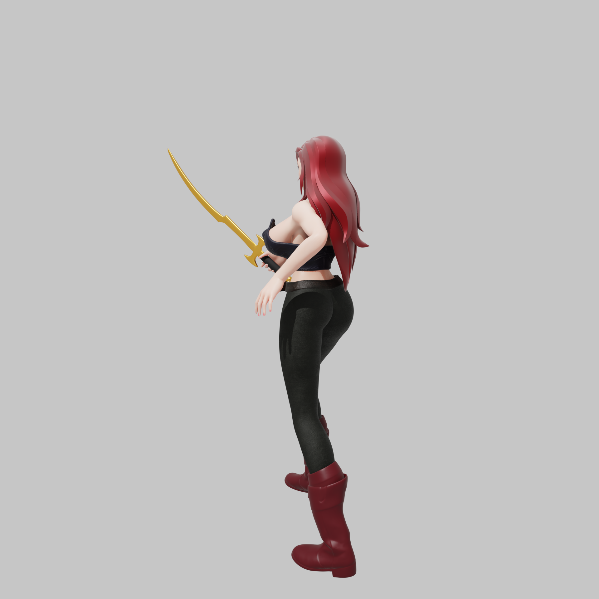 Sexy Sword Woman
