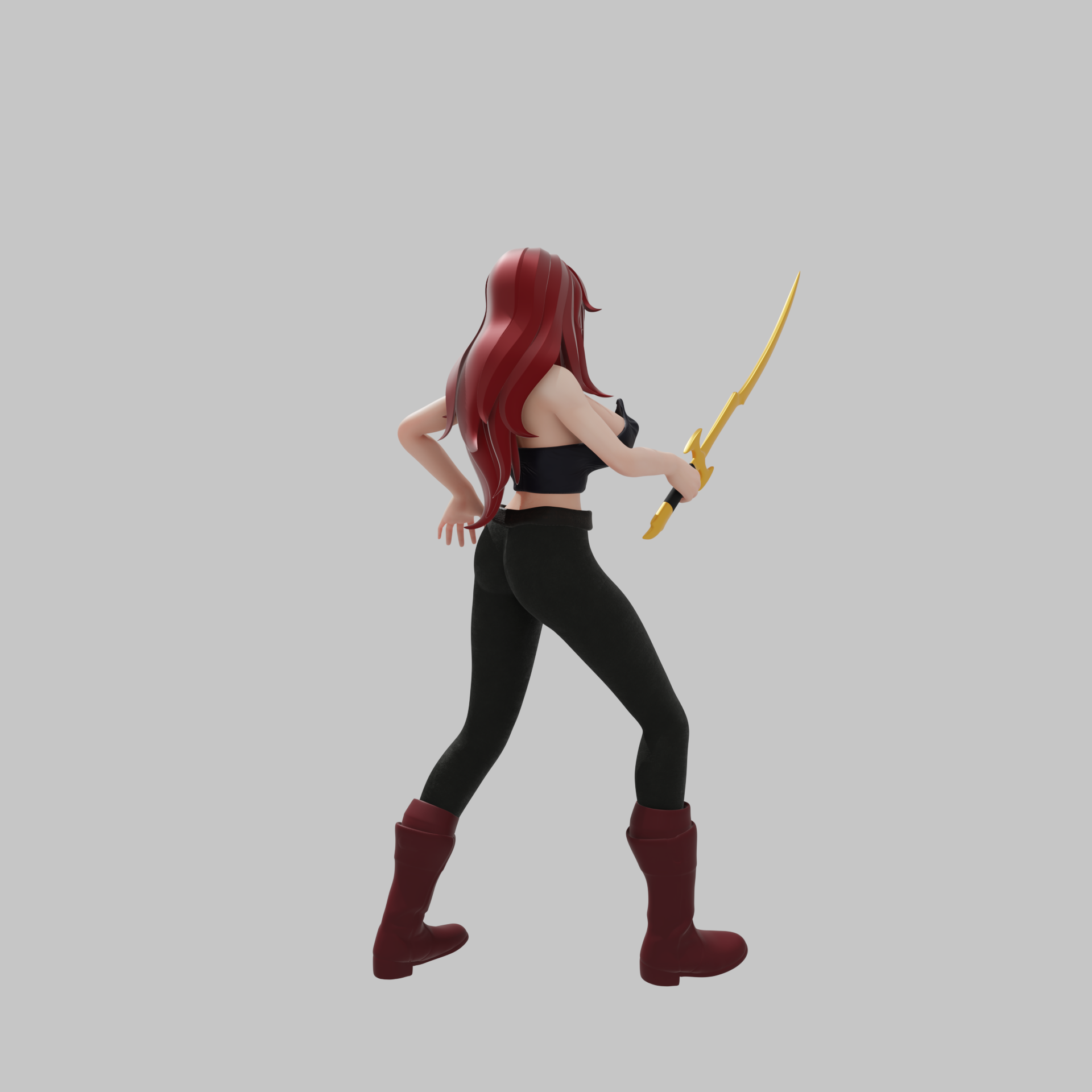 Sexy Sword Woman