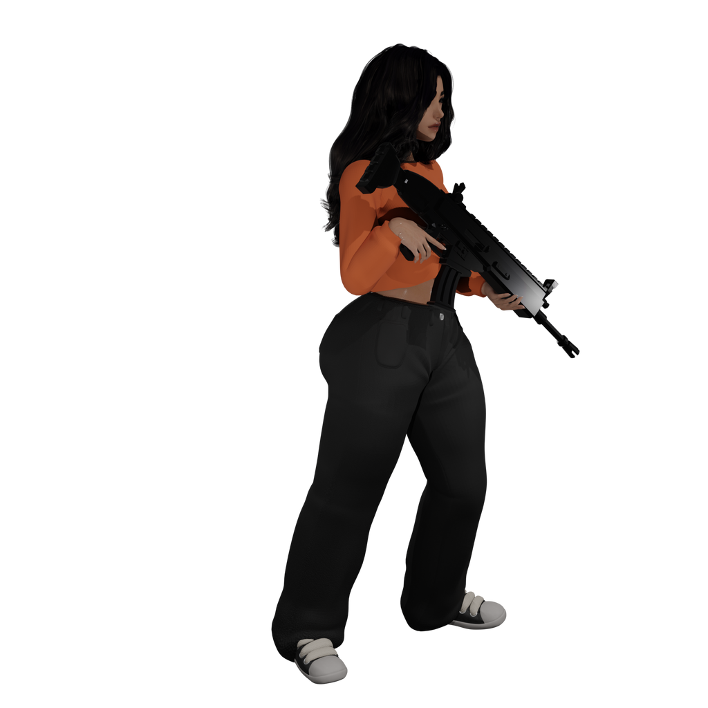 Insurgent Fighter Woman