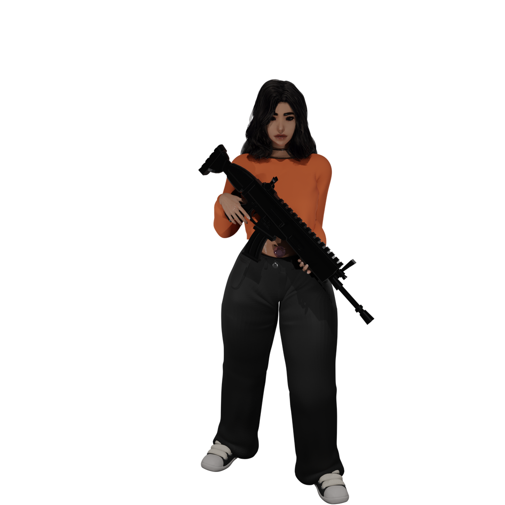 Insurgent Fighter Woman