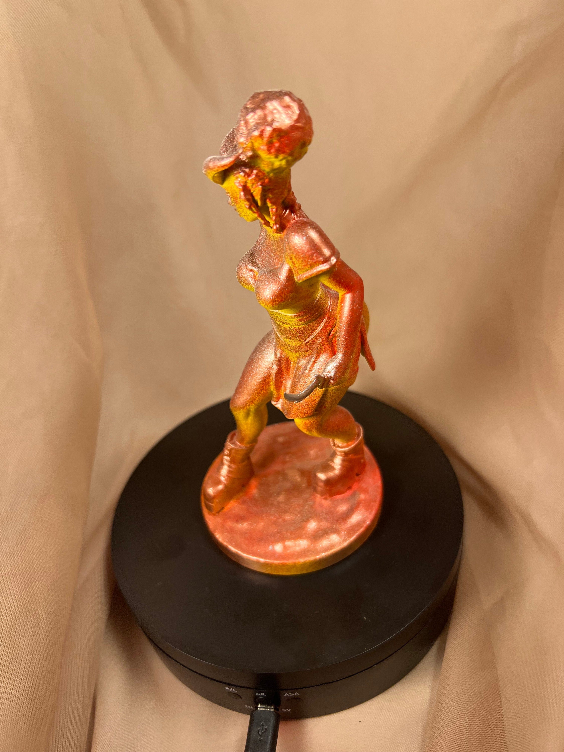 Tiefling Mage Figure / Fantasy Minature