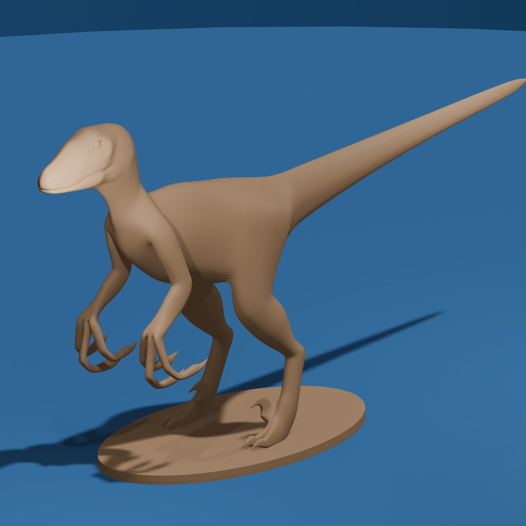 Velociraptor Figure, Dinosaur Pencil Holder