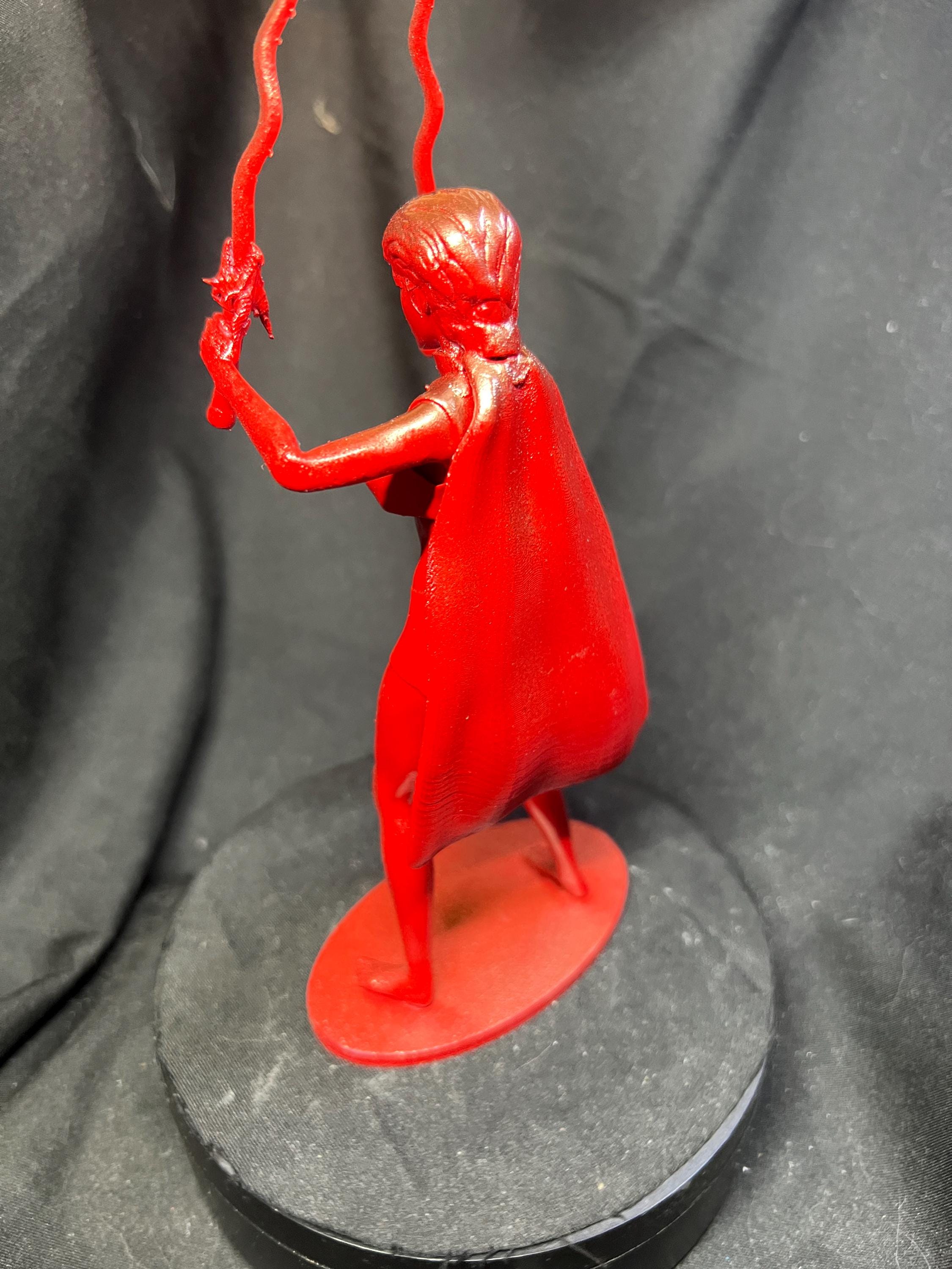 Fierce Warrior Woman – Dual Swords & Flowing Cape