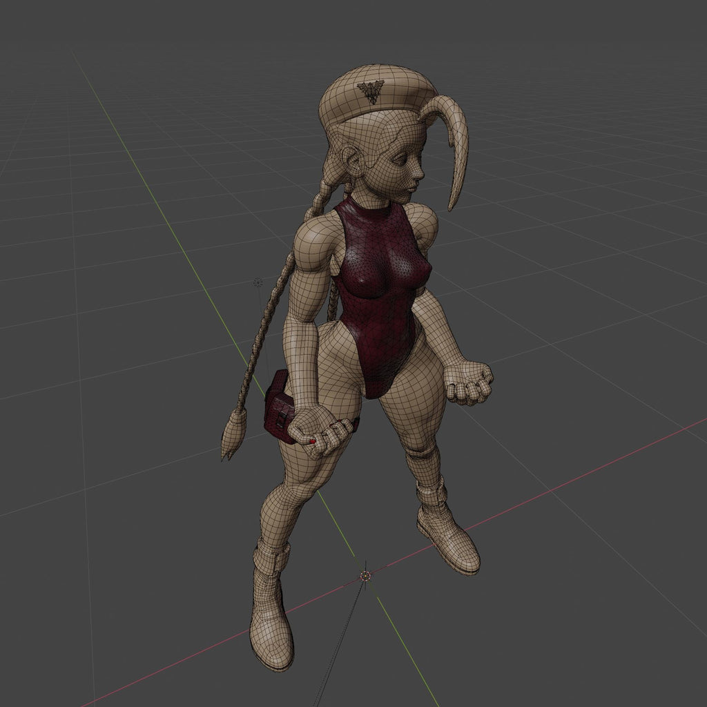 Cammy Sexy Fighting Girl / Street Fighter Woman Figure