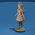 Alice Anime Girl Figure / Alice in Wonderland Figurine