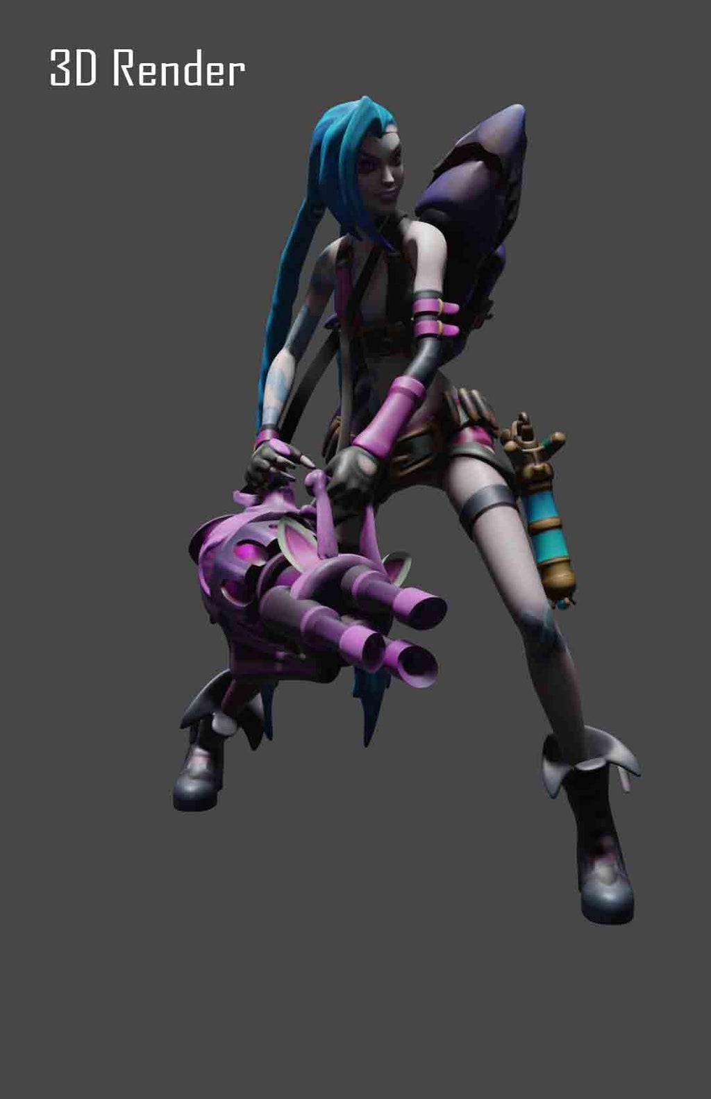 Jinx from Arcane/League of Legends